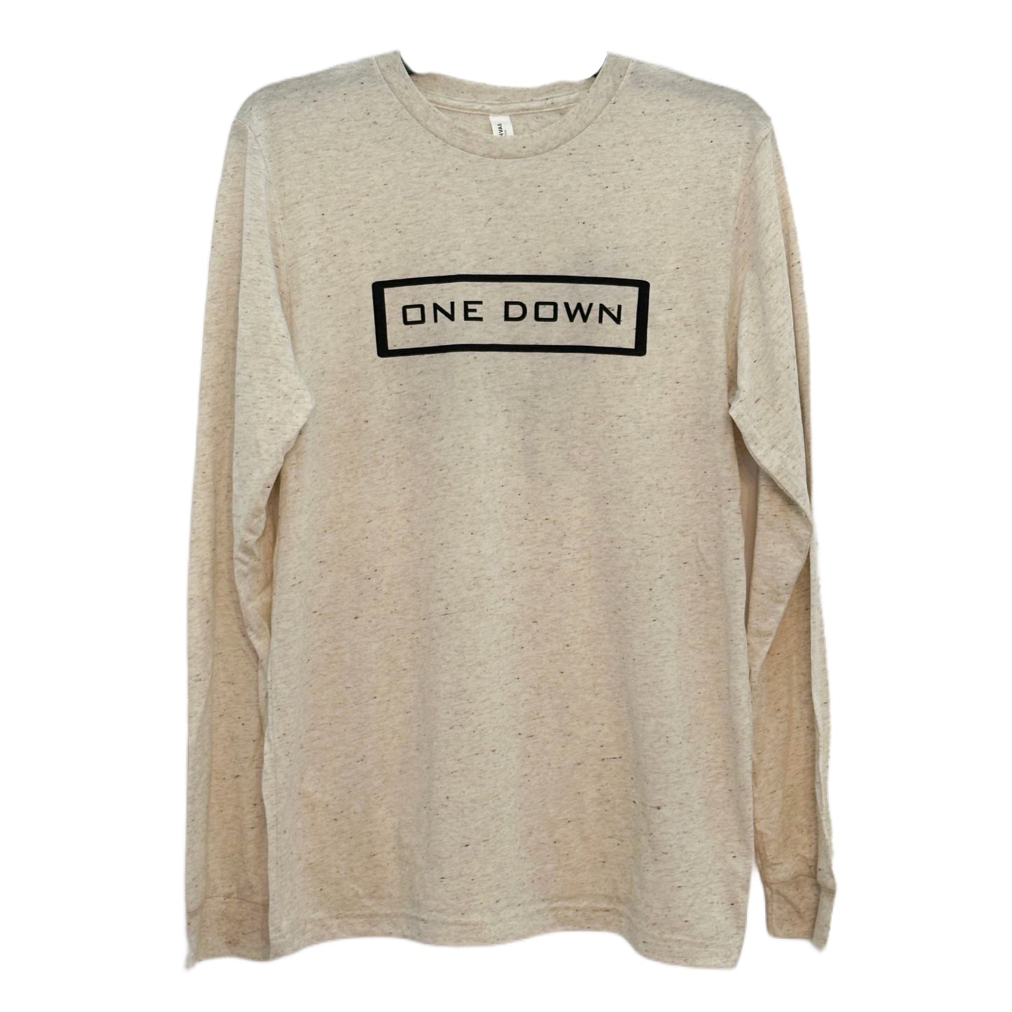 Long Sleeve Tri Blend Tee Oatmeal