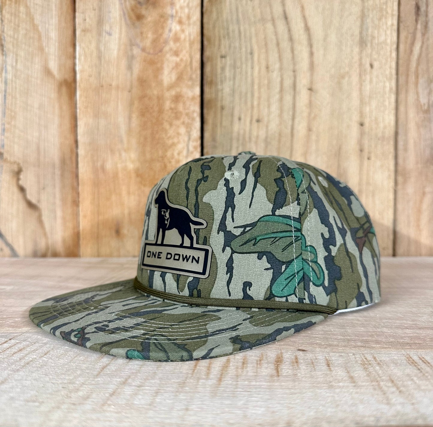 Retriever Die Cut Leather Patch Greenleaf