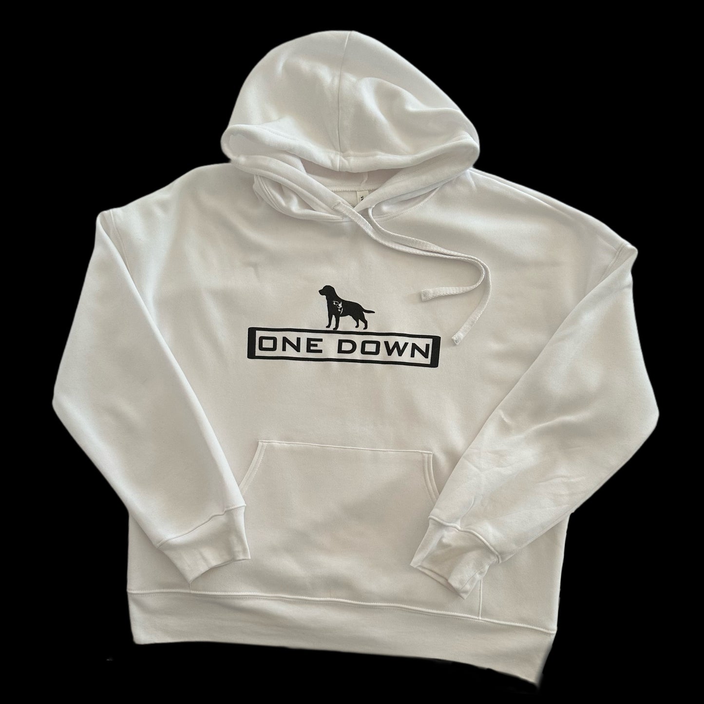 Logo Hoodie White