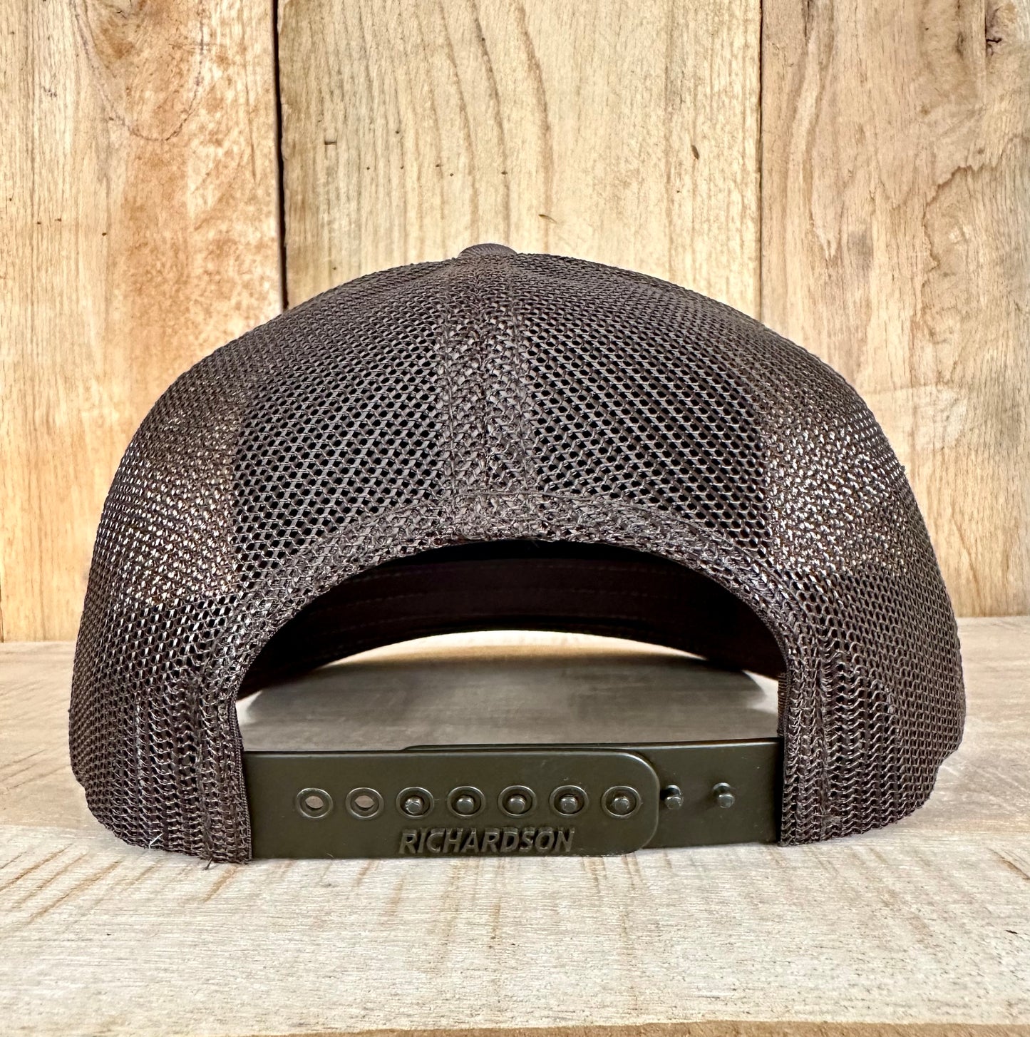 Retriever Die Cut Leather Patch Mesh Back