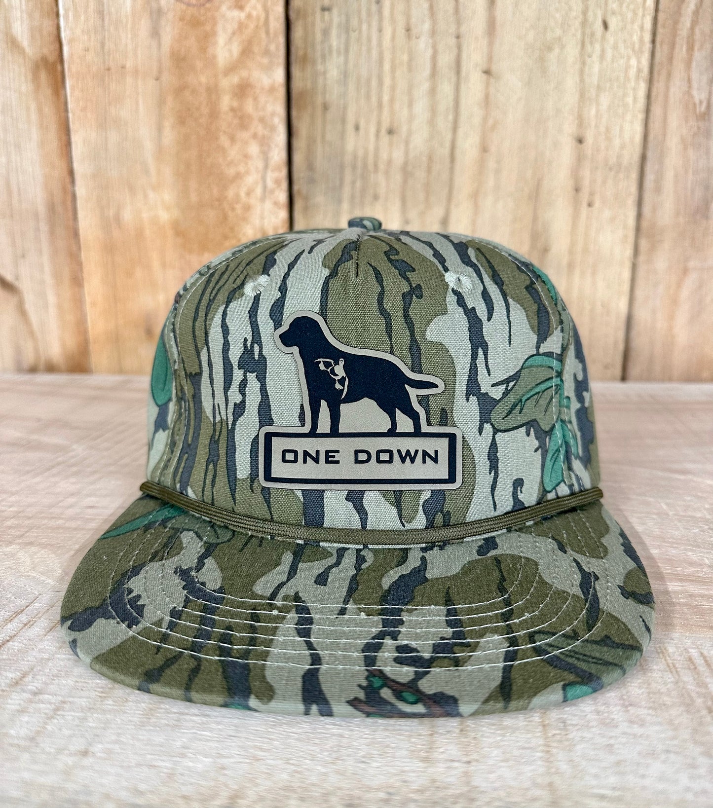 Retriever Die Cut Leather Patch Greenleaf