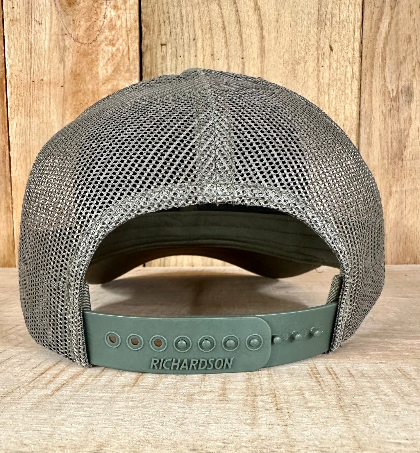 Retriever Die Cut Leather Patch Mesh Back