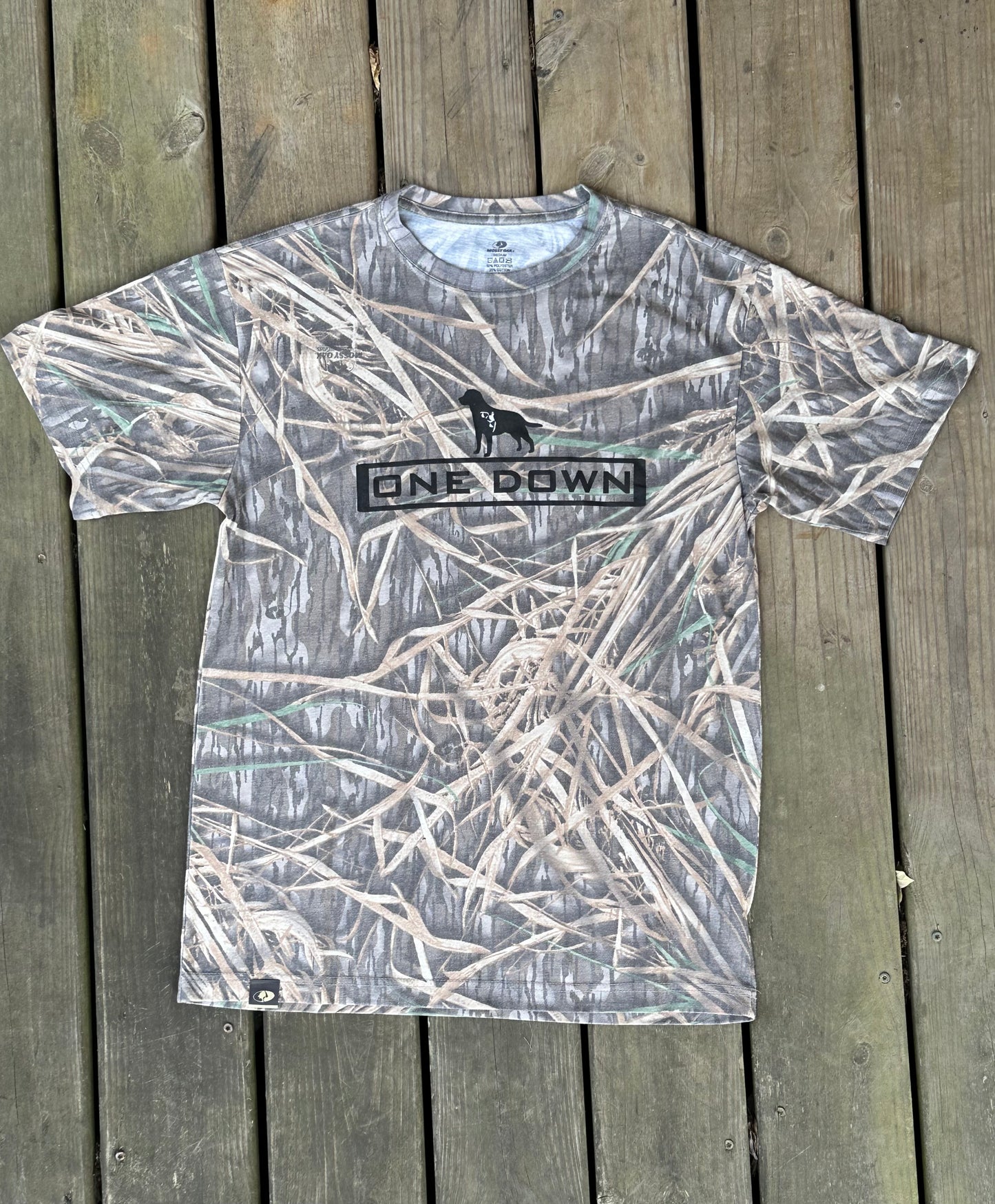 Shadowgrass Washed Out Logo tee