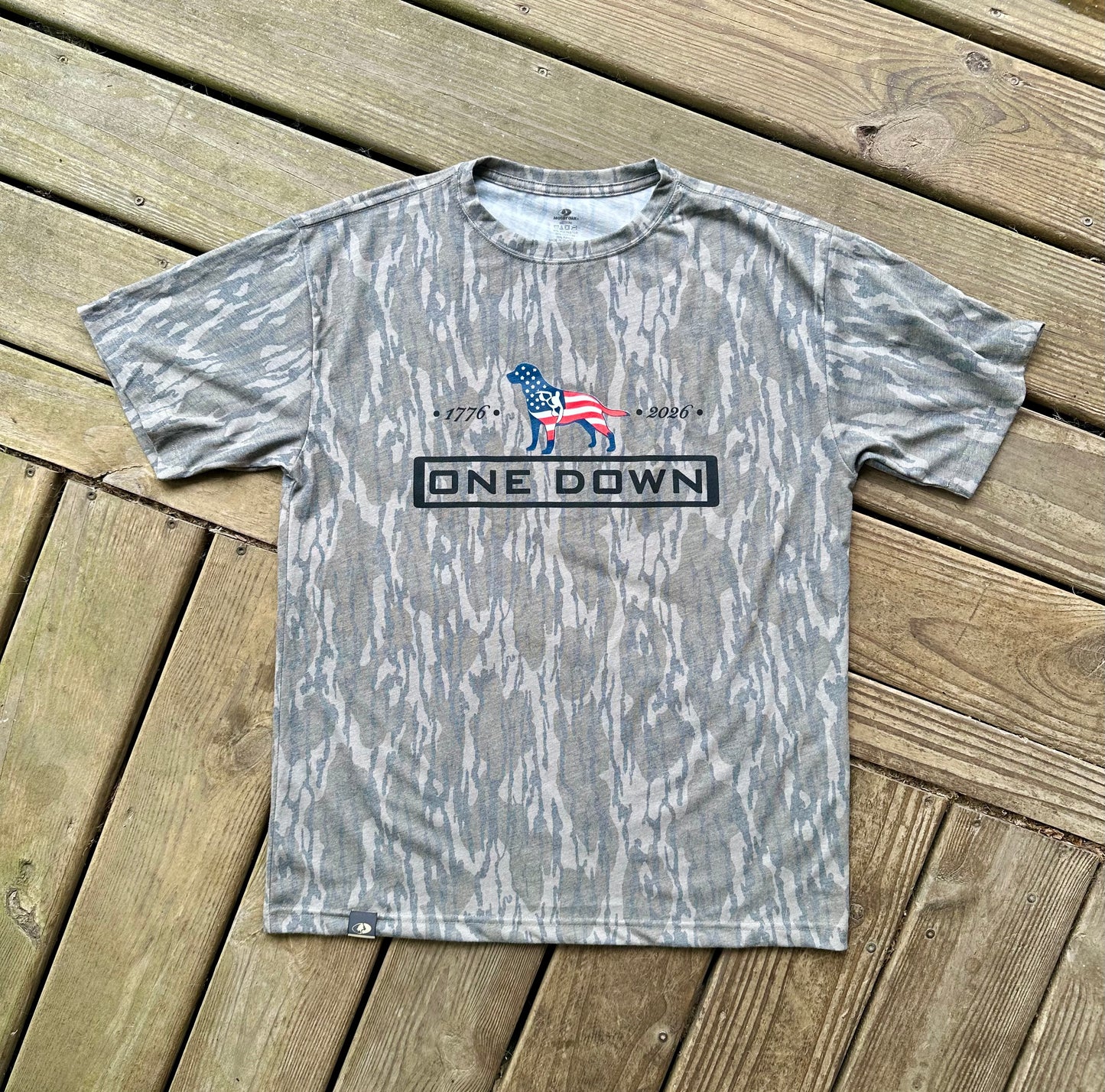 ‘MERICA Logo Tee Bottomland