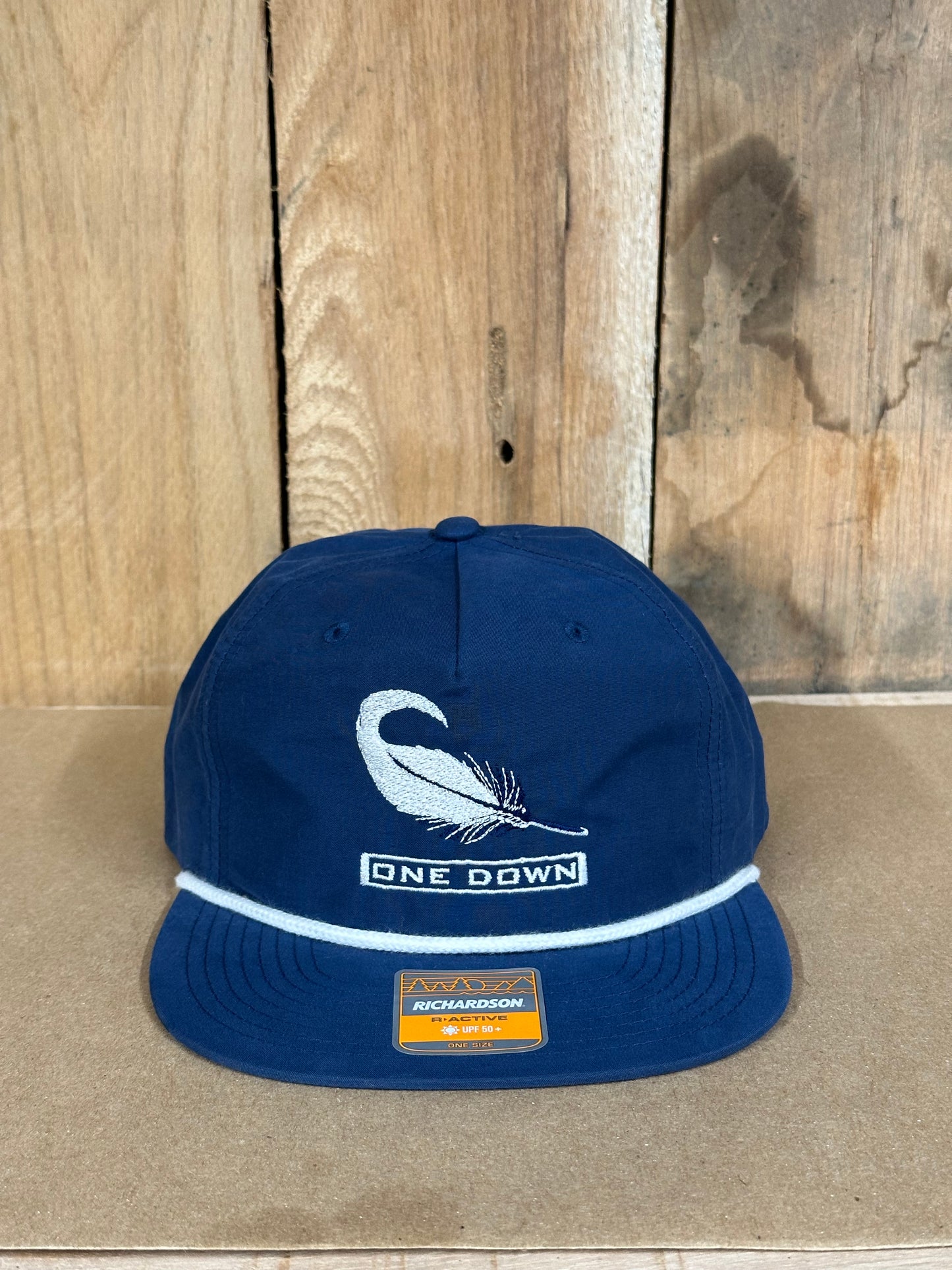 Curly Tail Logo Grandpa Rope Navy