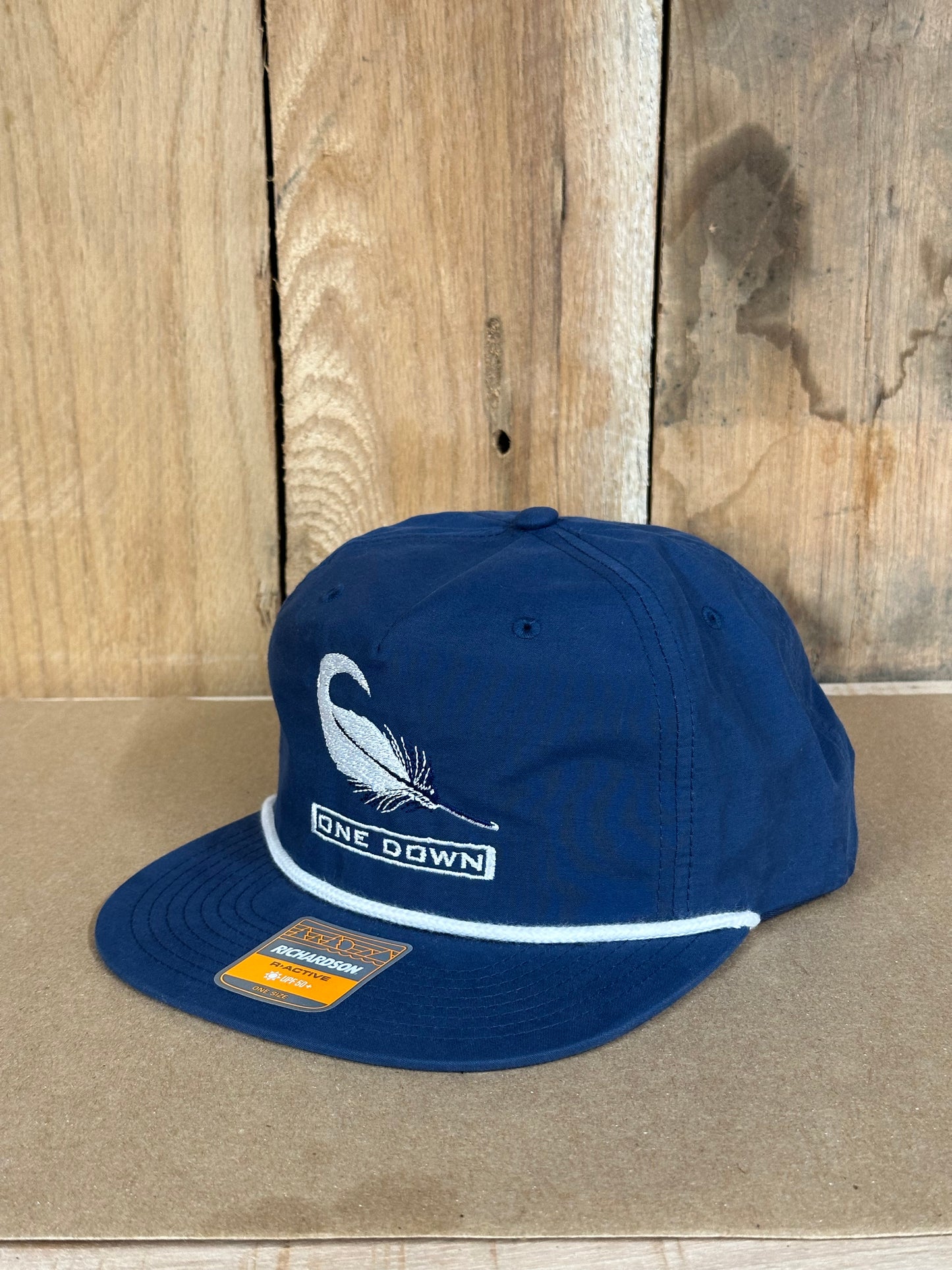 Curly Tail Logo Grandpa Rope Navy