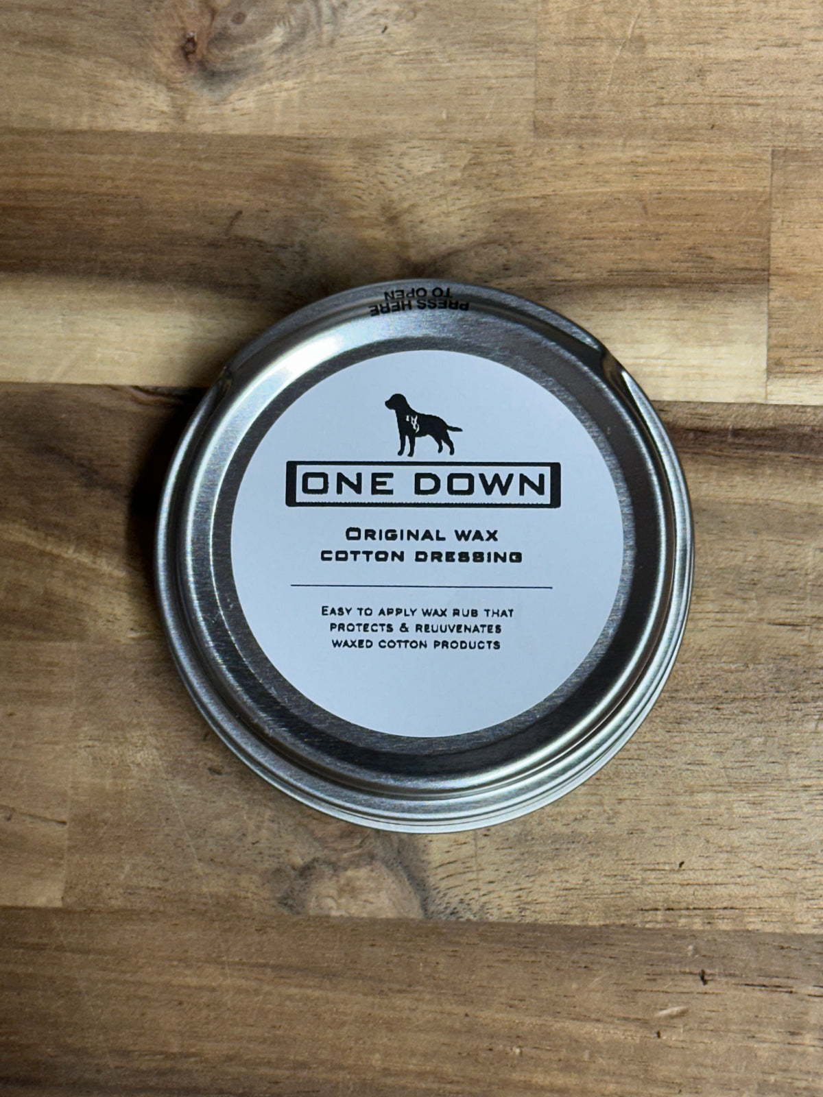 One Down Wax Cotton Dressing