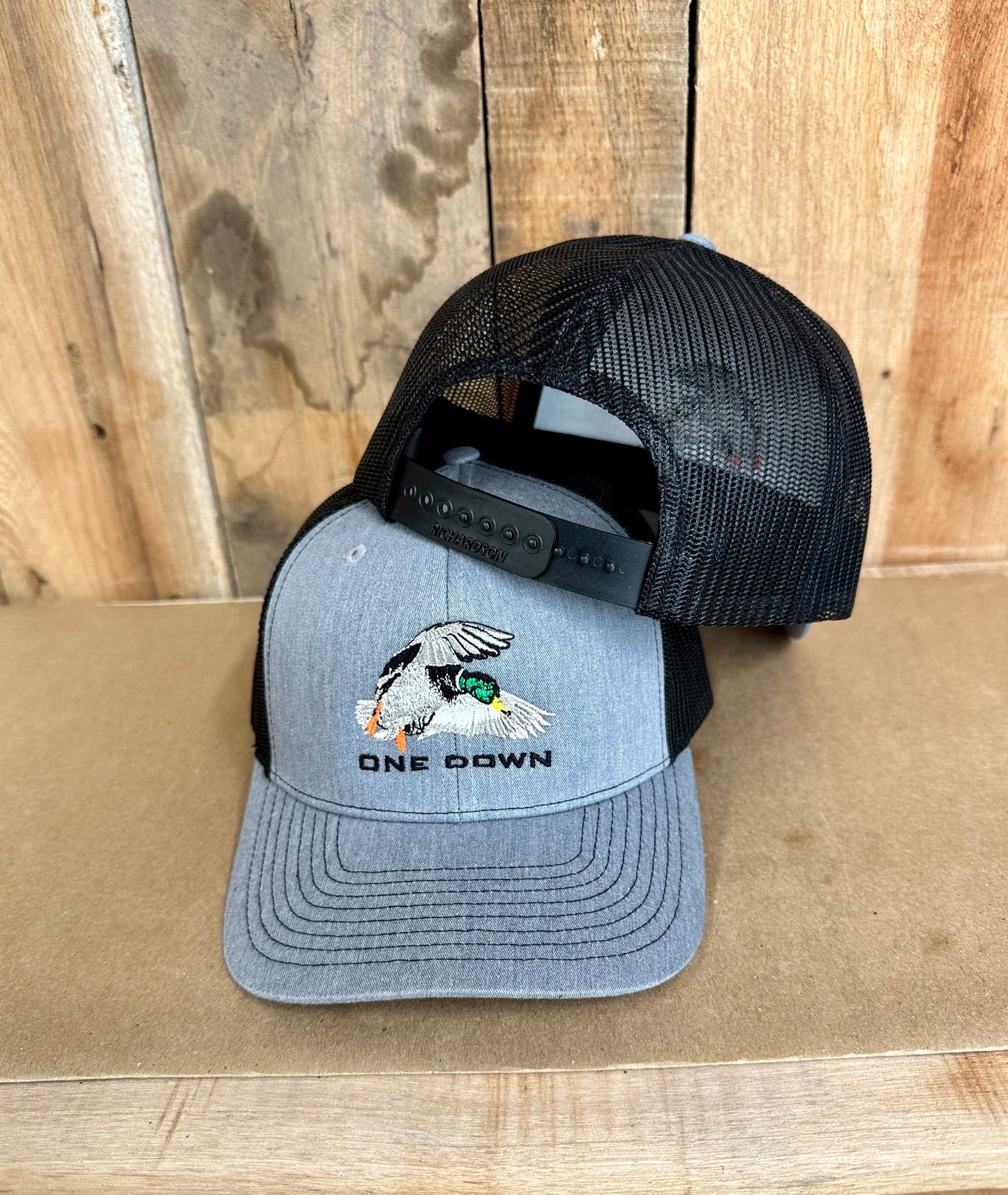 Wings Cupped 112 Trucker Mesh Heather Grey