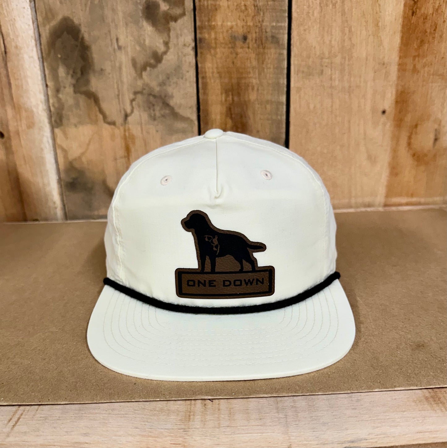 Retriever Die Cut Leather Patch Birch Richardson