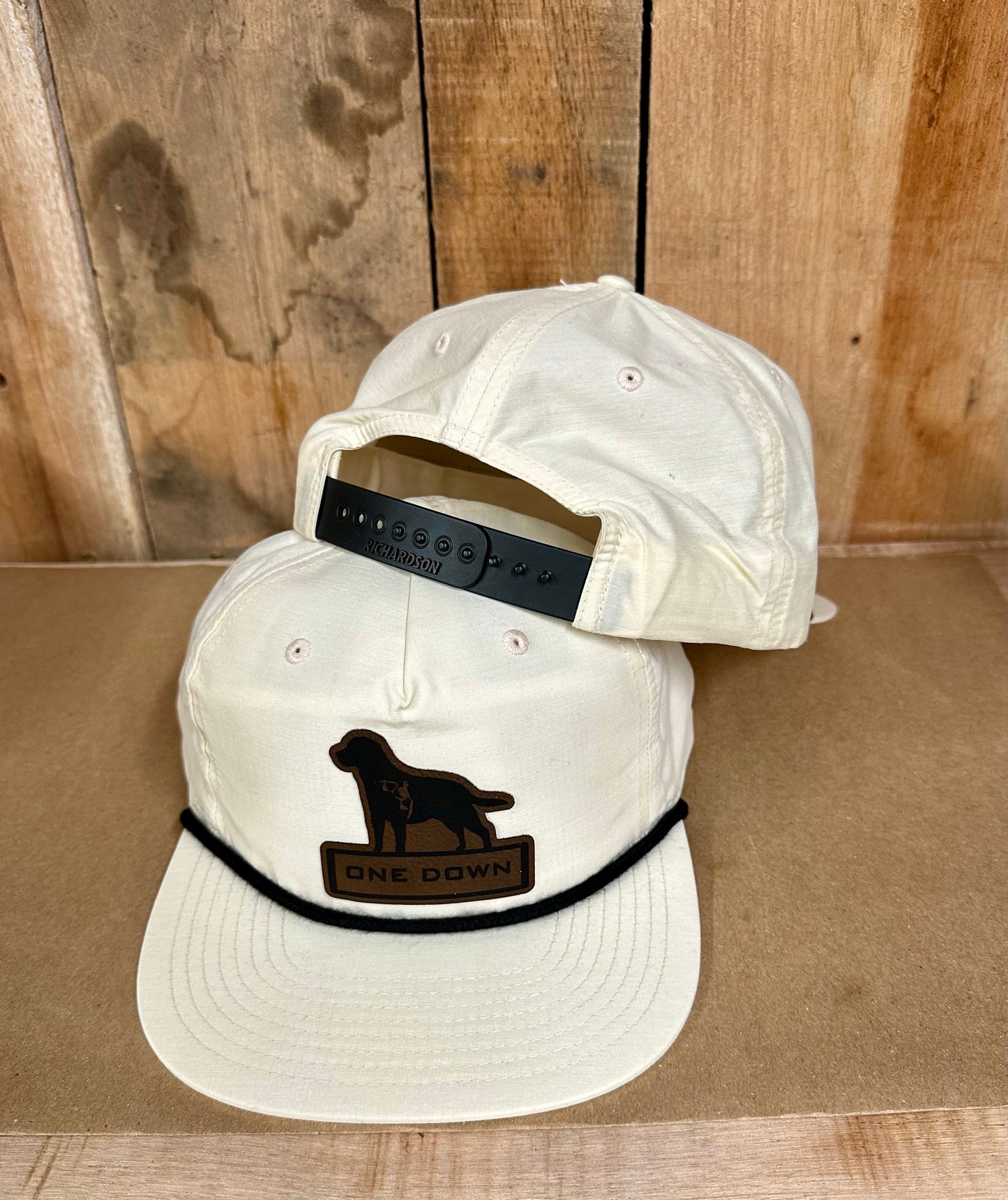 Retriever Die Cut Leather Patch Birch Richardson