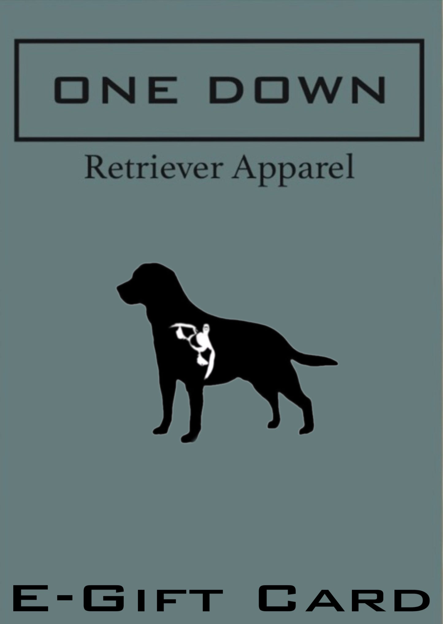 One Down Gift Card