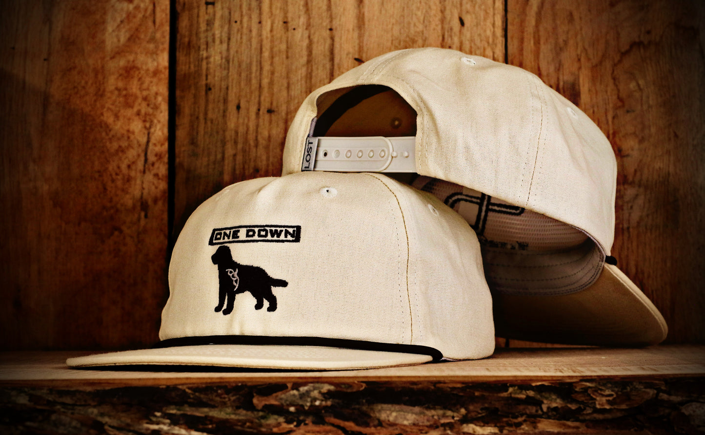 Retriever Logo Goat Rope Cream