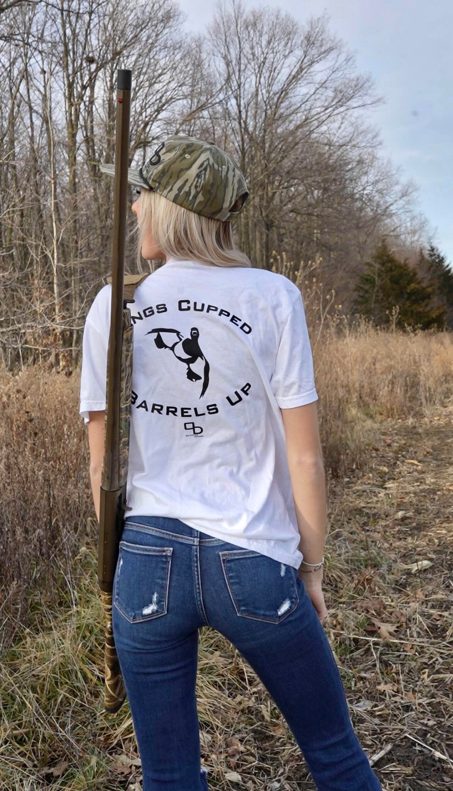 Wings Cupped T-Shirt