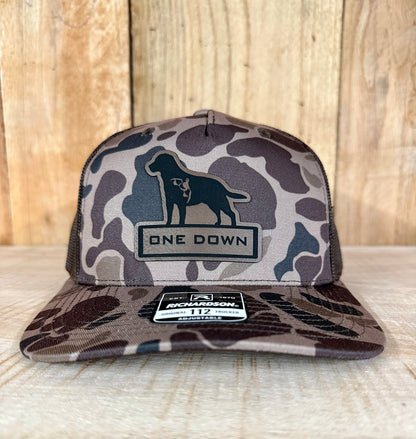 Retriever Die Cut Leather Patch Mesh Back
