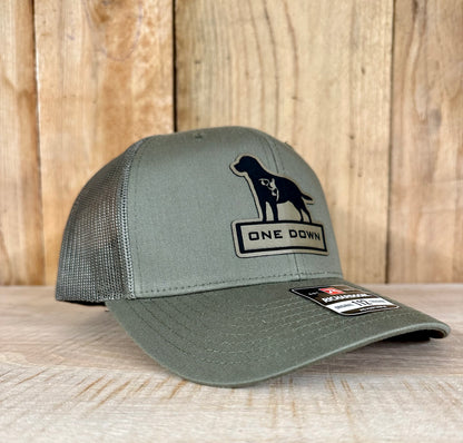 Retriever Die Cut Leather Patch Mesh Back