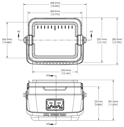 Rugged Road 25 Cooler