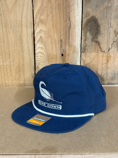 Curly Tail Logo Grandpa Rope Navy