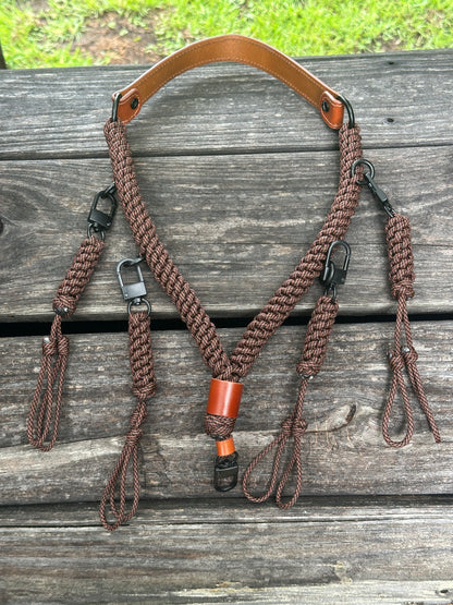Leather and Paracord Lanyard