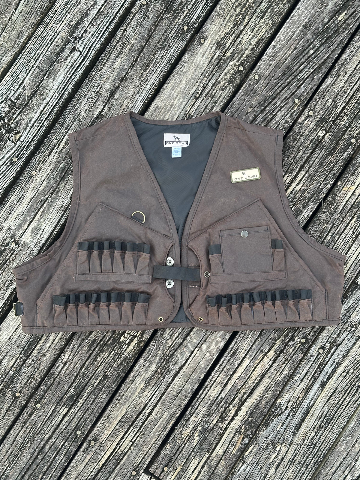 Waxed Canvas Wading Vest