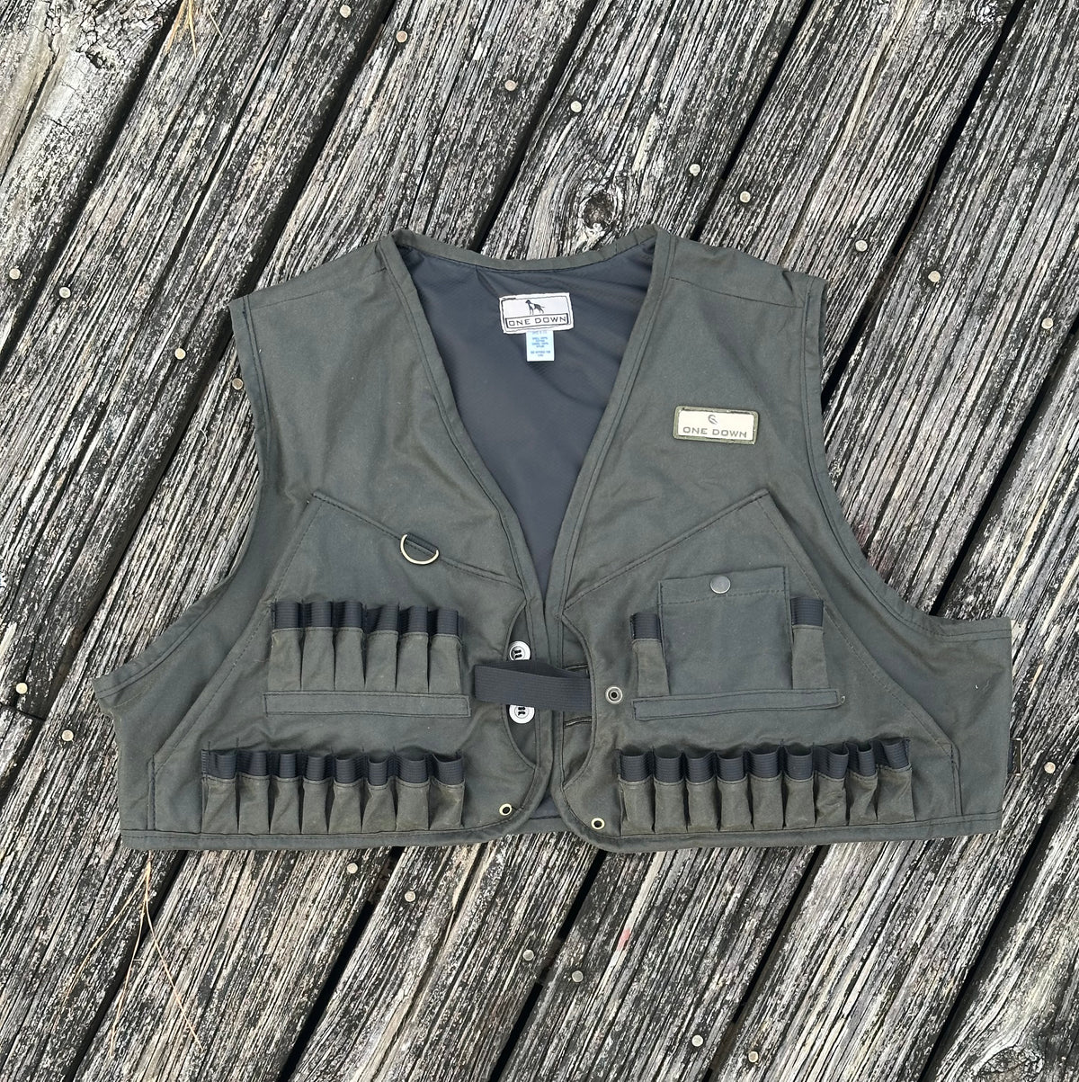 Waxed Canvas Wading Vest