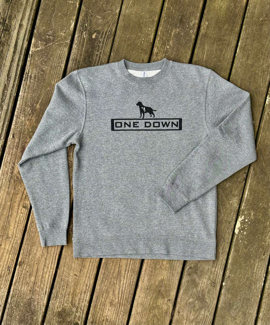 Grey Heather Crewneck Sweatshirt