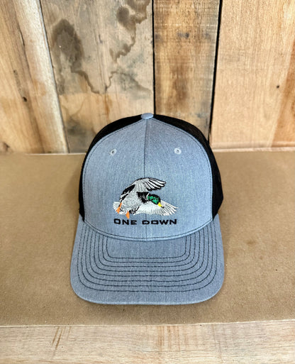 Wings Cupped 112 Trucker Mesh Heather Grey