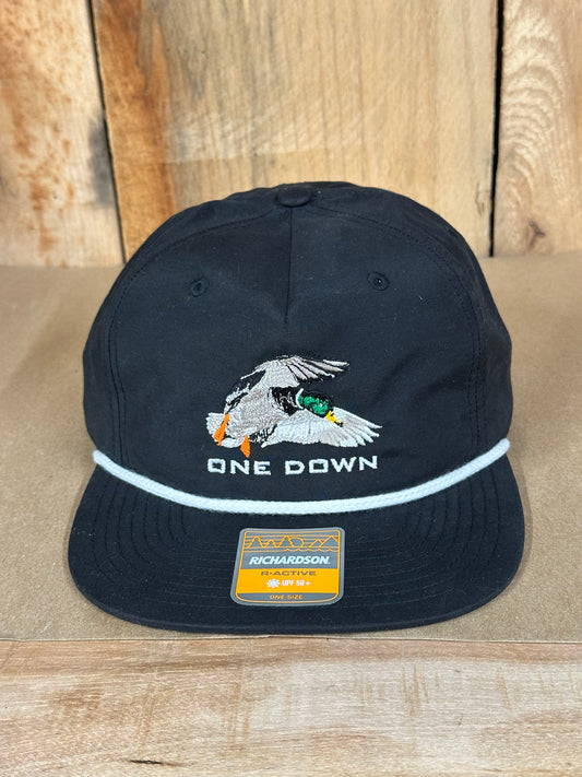 Wings Cupped Grandpa Rope Black/White