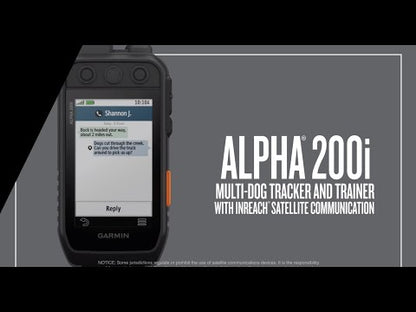 Garmin Alpha 200i Handheld
